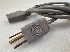 Vintage OEM Apple Macintosh Computer AC Power Cord, 7-1/2 FT **MADE IN USA*** picture