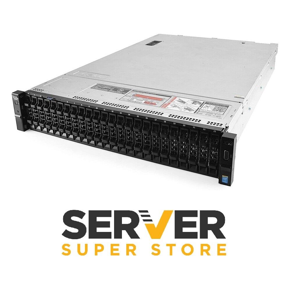 Dell PowerEdge R730XD Server 2x 2650 V4 2.2Ghz =24 Cores | 256GB | 8x 600GB SAS