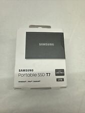 Samsung T7 2TB USB 3.2 Portable Solid State Drive - Titan Grey picture