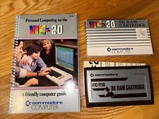 Commodore VIC-20 1110 Computer 8K Ram Cartridge in Box w Instructions Vintage picture