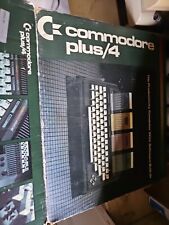 Vintage Commodore Plus 4 Computer W/ Manuals , Power Cord, Original Box UNTESTED picture