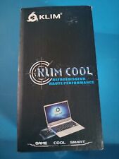 KLIM Cool Laptop Cooler Fan, Portable Quiet Cooling Vacuum w/Display - BLUE LED picture