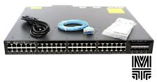 Cisco WS-C3650-48FS-L Catalyst 3650 Switch 48 Port Full PoE 4x1G Uplink LAN Base picture