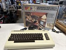 COMMODORE VIC-20 COMPUTER SYSTEM W/ Original Box Tested Worked But Wasnâ€™t Clear picture
