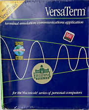NEW Vintage VersaTerm Educational Version For MAC Synergy Software Sealed picture