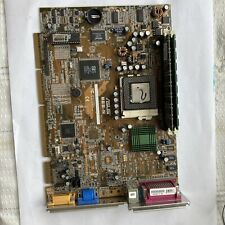 Motherboard ASUS MES-N w/Processor PGA370 vintage computer See Pic￼ picture