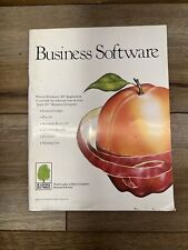 Rare Vintage Peachtree Software Accounting Apple II Magazine Booklet 1980 picture