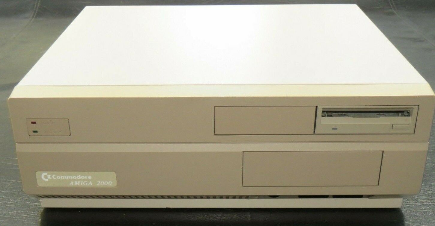 Amiga 2000 Computer ROM 3.1 Kickstart 40.63 Workbench 40.42 Over 12 MEGs Memory