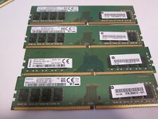 LOT OF 4 Desktop RAM 8GB DDR4 PC4 SAMSUNG only picture