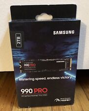 New Sealed Samsung 990 Pro Black V-Nand PClle4.0 NVMe M.2 Solid State Drive 2TB picture