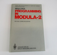 Vintage Computer Texts & Monographs in Computer Science Programming in Modula picture