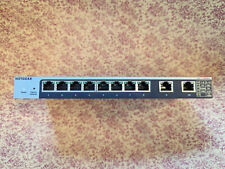NETGEAR GS110EMX 10 port (8x1gbe + 2x 10gbe ports) Smart Managed Plus Switch picture