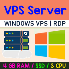 Windows VPS RDP KVM Server -  Windows | Linux VPS Hosting - 4GB RAM + FAST SSD picture
