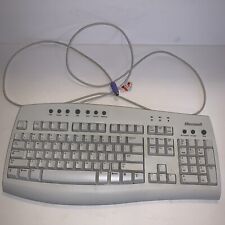 Microsoft Internet Keyboard X09-71487 Vintage For Parts Only E41 picture