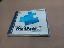 Vintage Microsoft FrontPage 97 with Bonus & product CD Key picture