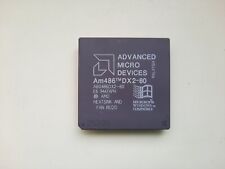 AMD Am486 DX2-80 A80486DX2-80 5V Vintage CPU GOLD picture