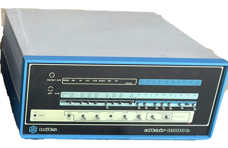 First Computer Manufactured ,Altair S100
