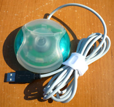 Vintage Apple Bondi Blue Teal USB Mouse Model M4848 - 6 FOOT LONG CABLE picture