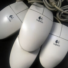 Vintage Logitech M-S34 two Button PS2 Mouse Old Stock collectable picture