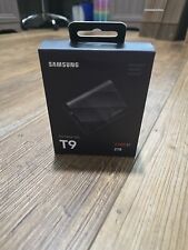 Samsung - T9 Portable SSD 2TB, Up to 2,000MB/s, USB 3.2 Gen2 - Black - New picture