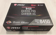 MSI B450 Gaming Pro Carbon AC Motherboard EMPTY BOX AMD CHIPSET SOCKET AM4 picture