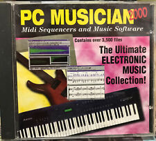 PC Musician 2000 CD-ROM  MIDI Sequencers and Music Software 1997 Vintage picture