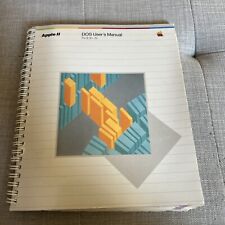 Vintage Apple II DOS User's Manual For II, II+, and IIe Spiral Bound picture