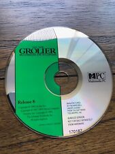 Vintage Software CD - The New Grolier Multimedia Encyclopedia CD - release 6 picture