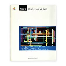 Apple II A touch of AppleSoft BASIC Tutorial Manual VTG 1986 .. picture