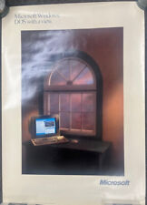 Vintage Microsoft Windows Dos with View Poster picture