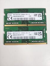 SK hynix 8GB RAM (2x4 GB) 1Rx16 PC4-3200AA DDR4 SO-DIMM HMAG56ENSA051N preowned picture