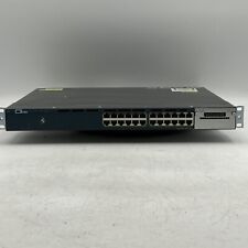 WS-C3560X-24P-S Cisco 3560X Series 24-Port PoE Switch W/ C3KX-PWR MW3J4 picture