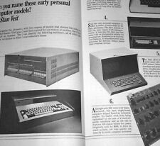 Apple II MITS Altair Moog Steve Wozniak Blue Box IBM PC Mark-8 Homebrew Computer picture