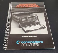 Vintage 1983 - Commodore Portable SX-64 Color Computer - User's Guide Manual picture