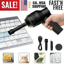 Portable Electric Air Duster Vacuum Rechargeable Cleaner for Laptop PC Keyboard picture