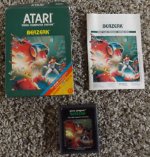 Berzerk VCS Game 1982 Vintage Atari 2600 ~ Complete in Box Tested - PIN picture