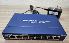 NETGEAR ProSafe 8-Port Gigabit Ethernet Workgroup Network Switch GS108 T41 picture