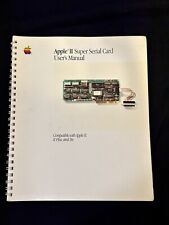 Apple II Super Serial Card User's Manual - Rare - Vintage picture