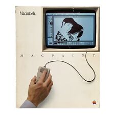Apple Macintosh MacPaint Manual VTG 1983 1st Printing 030-0848 picture