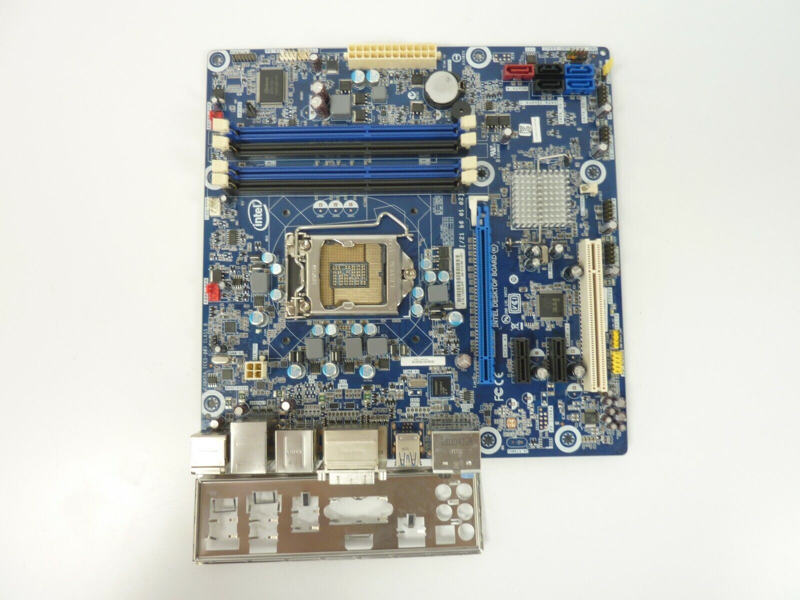 Intel DH67BL LGA 1155 Micro ATX DDR3 Motherboard with I/O Shield