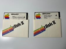 Vintage Apple II Software - Two Disk Set: Apple How To & Basics Interger + picture