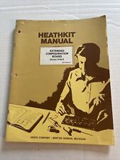 Vintage Heathkit Manual Extended Configuration Board HA8-8 595-2509-01 picture
