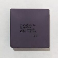 Intel Ceramic CPU A80386-16 / S40344 Processor | Vintage '85 '86 Collectible picture