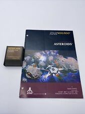 ASTEROIDS BASIC CARTRIDGE Atari Original CXL4013 400/800 INCLUDES Manual Tested picture