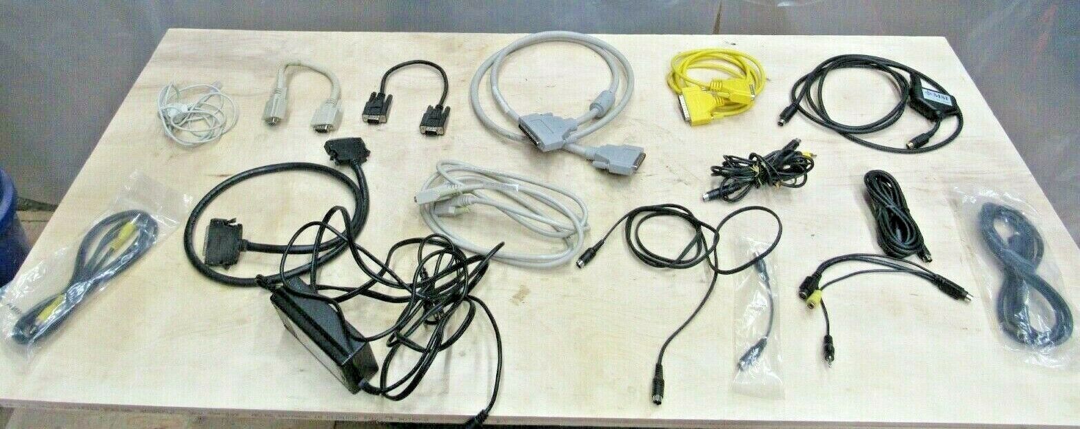 VINTAGE Lot Of  Power Cord Cable Computer, Monitor, Printer 
