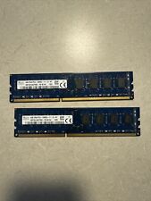 Lot of 2 SK Hynix 8GB (2x4GB) 2Rx8 PC3-12800U   RAM Memory picture