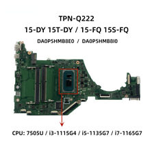 For HP TPN-Q222 15T-DY Motherboard 7505U i3 i5-1135G7 i7-1165G7 CPU DA0P5HMB8I0 picture