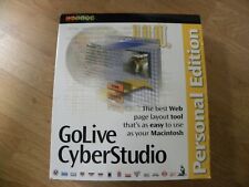 Vintage GoLive CyberStudio Web Publishing Professional Edition - MAC  (1998) NEW picture