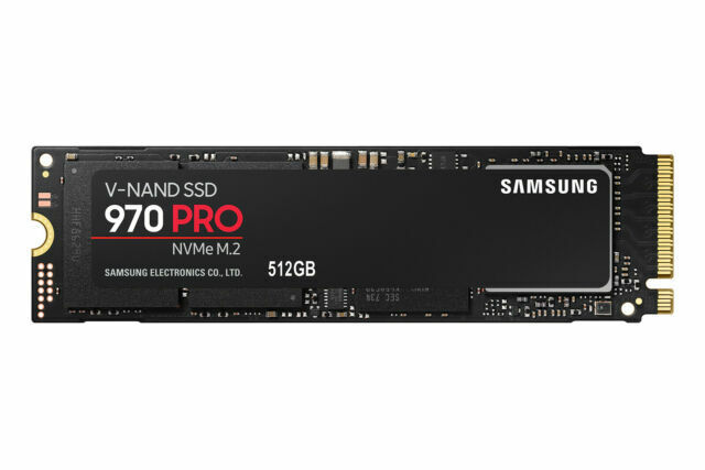 SAMSUNG 970 PRO 512GB NVME SSD FAST