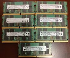 Lot of 7 - MICRON - 16GB - 2RX8 PC4-2666V - SoDimm - RAM picture